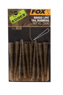 Fox Edges Camo Naked Line Tail Rubbers size 10 