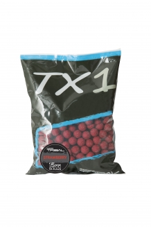 TX1 Strawberry Boilie 1kg 2 Betalen = 3 halen, dus 1 gratis !
