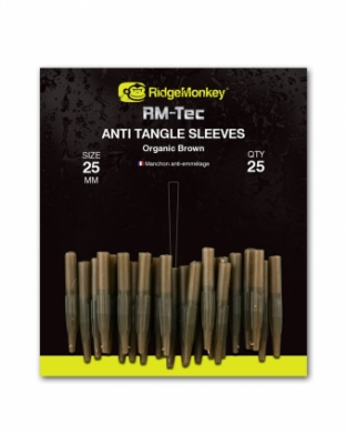 Ridgemonkey RM-Tec Short Anti Tangle Sleeves Weed Green