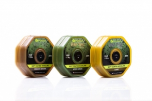 Ridgemonkey RM-Tec Soft Coated Hooklink Organic Brown