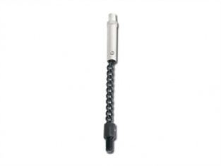 Stow black stainless chain with adaptor